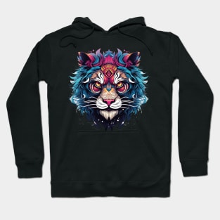 Psychedelic Lion Mane Hoodie